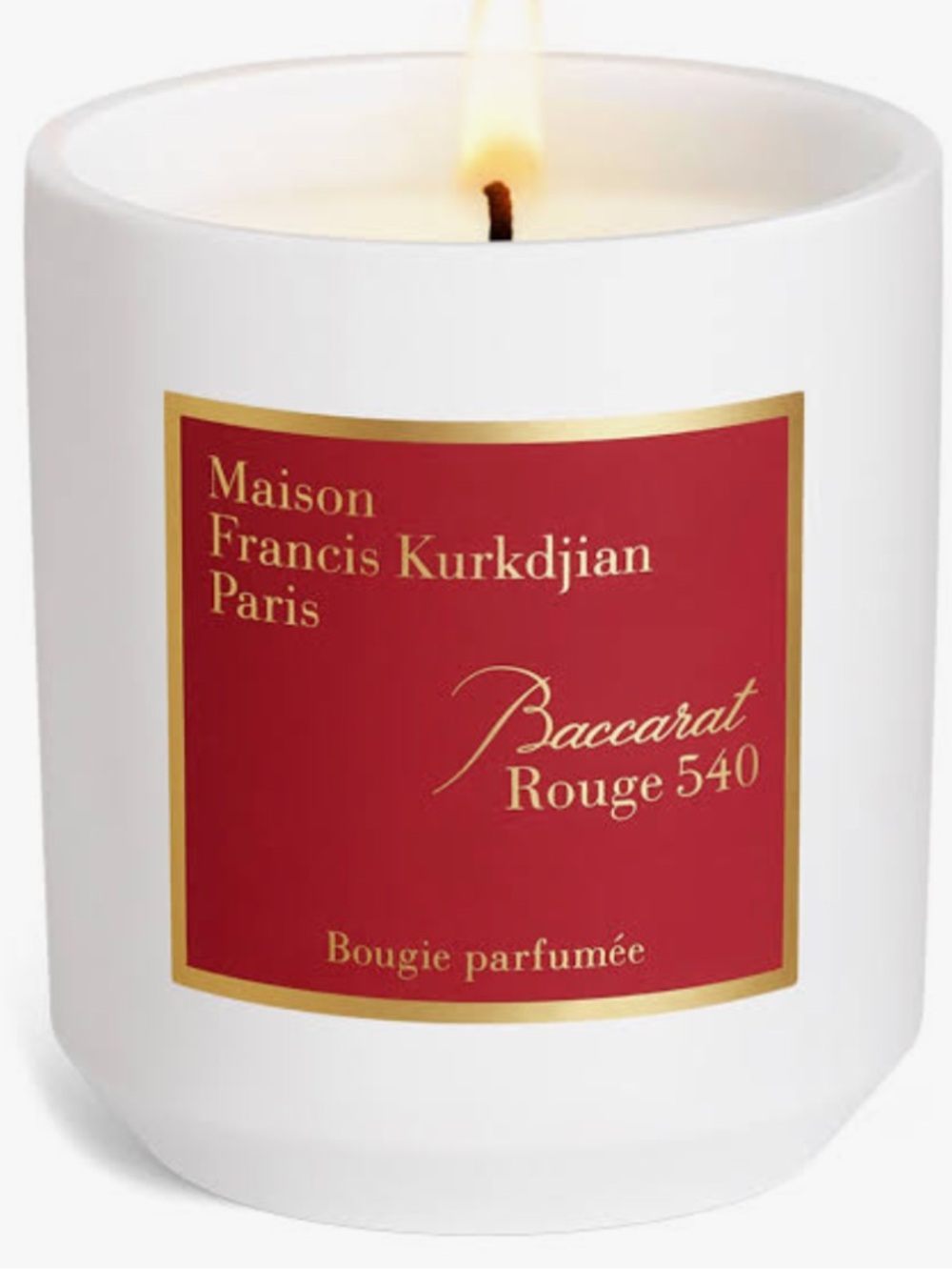 Baccarat Rouge 540 Bougie Parfume Candle Luxury Designer